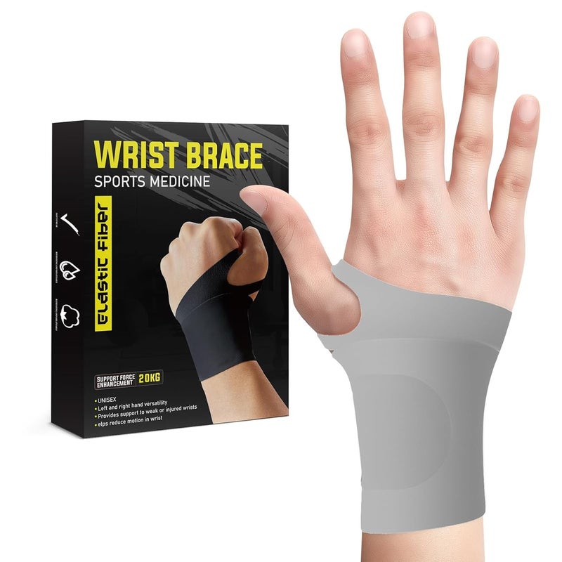 DR.SPRING Adjustable Wrist Brace & Wrist Protector for Carpal Tunnel, Arthritis & Tendonitis & Wrist Pain Relief, Breathable Moisture-Wicking Fabric with Durable hook-and-loop straps - Image 1